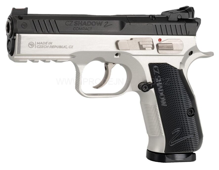 PÜSTOL CZ SHADOW 2 COMPACT INDUSTRIAL BLACK 9X19 15RDS