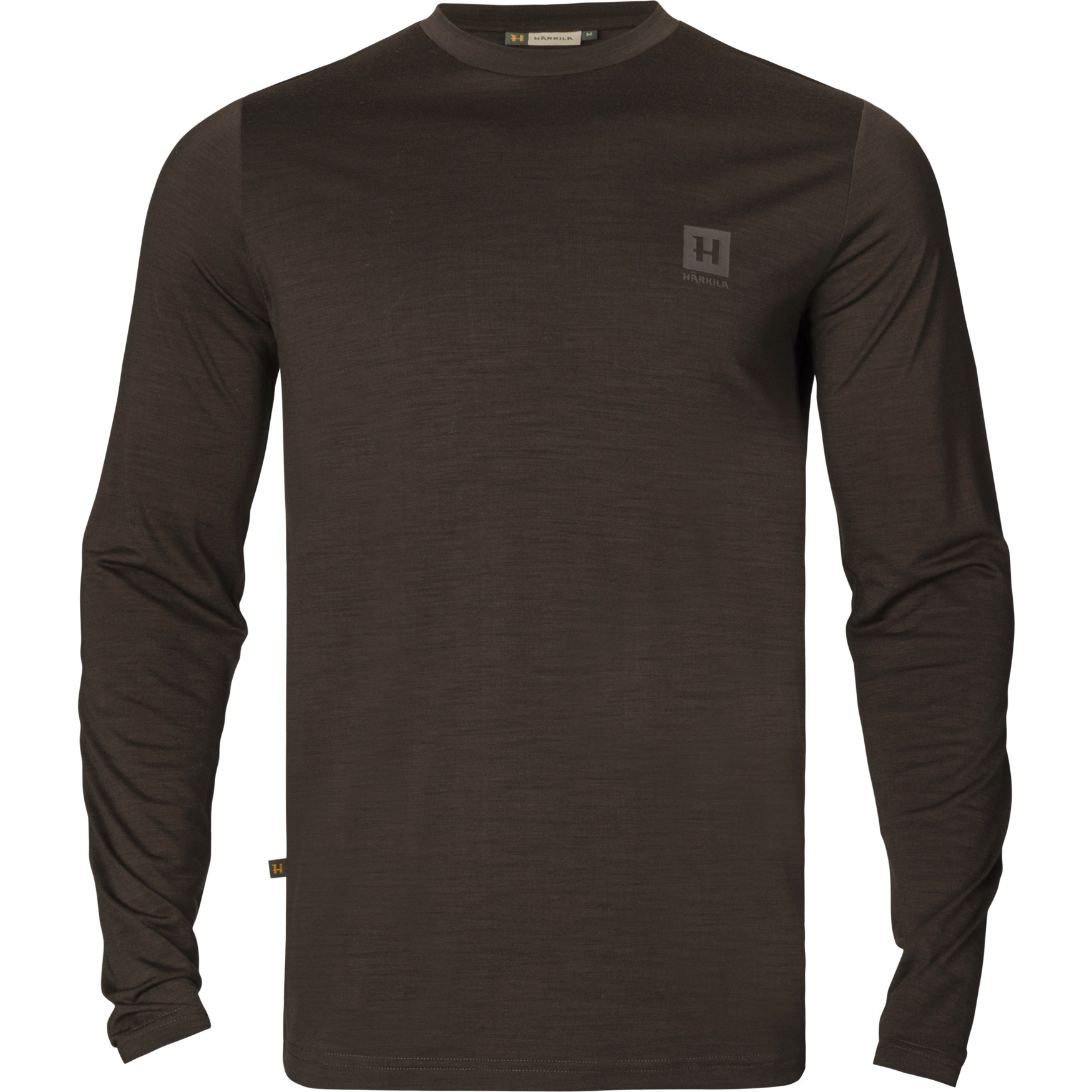 ТЕРМОФУТБОЛКА HÄRKILA BASE ALL SEASON L/S SHADOW BROWN