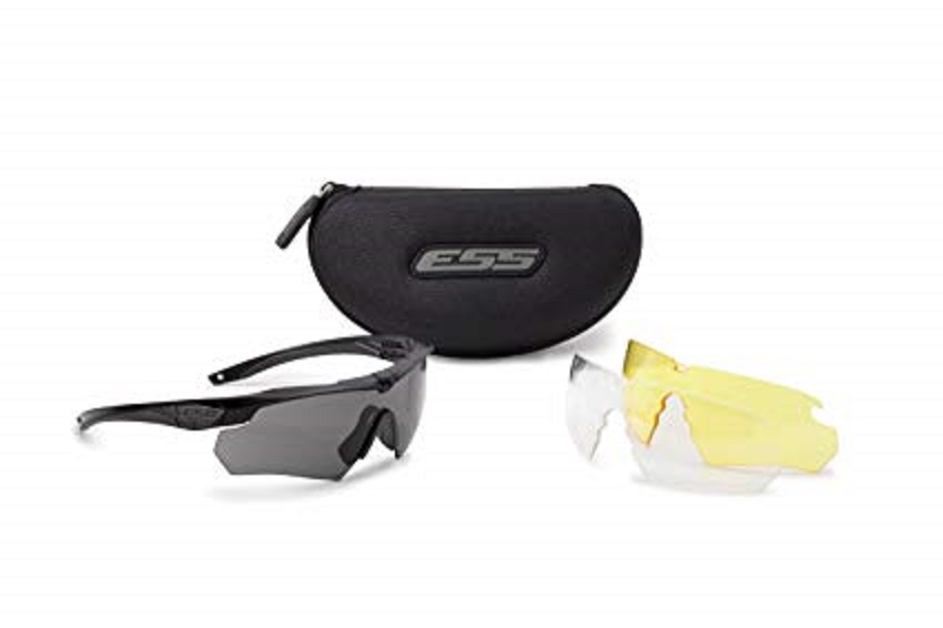 LASKMISPRILLID ESS CROSSBOW 3LS CLEAR/SMOKE GREY/YELLOW