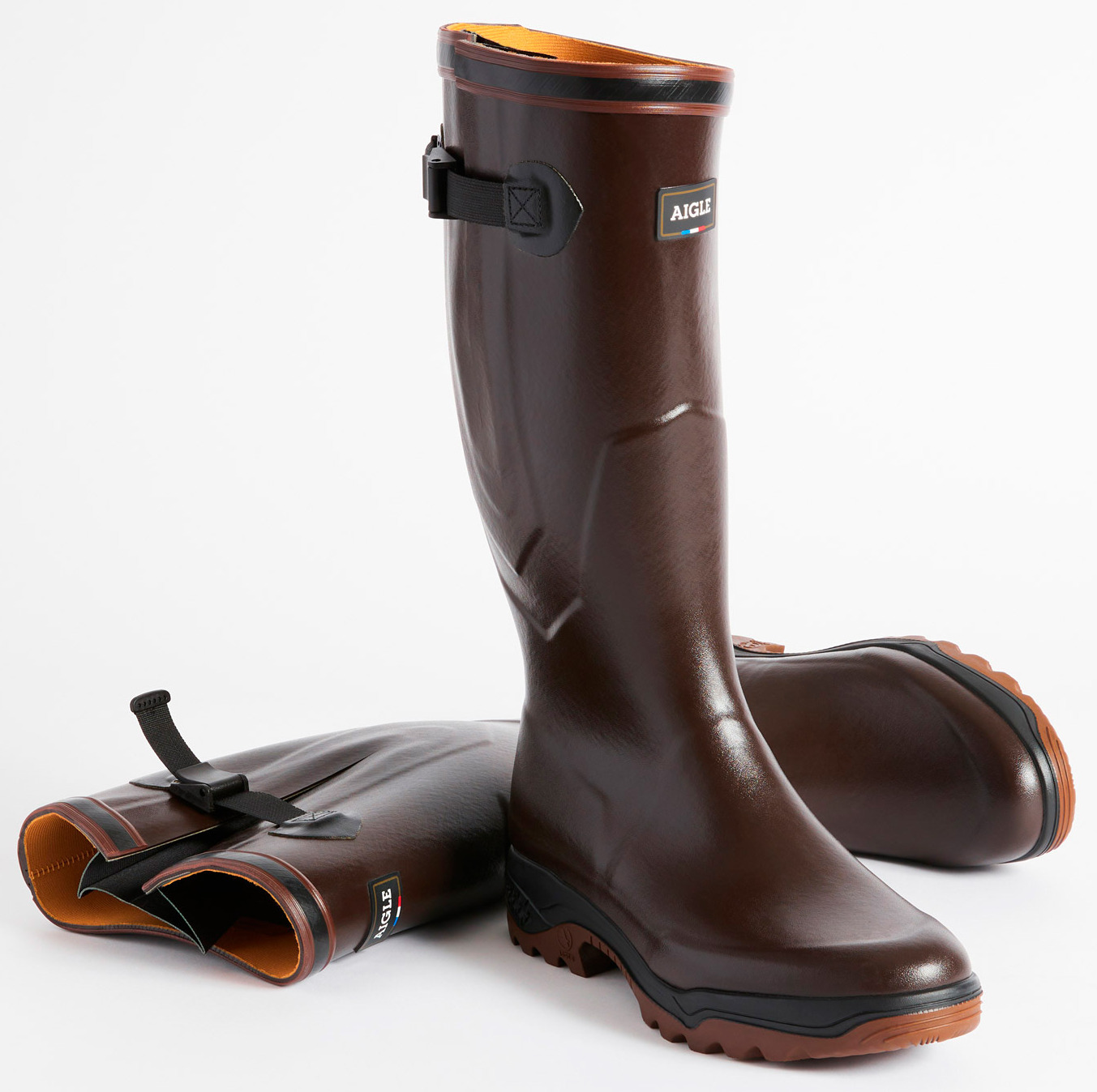 РЕЗИНОВЫЕ САПОГИ AIGLE PARCOURS 2 VARIO BRUN