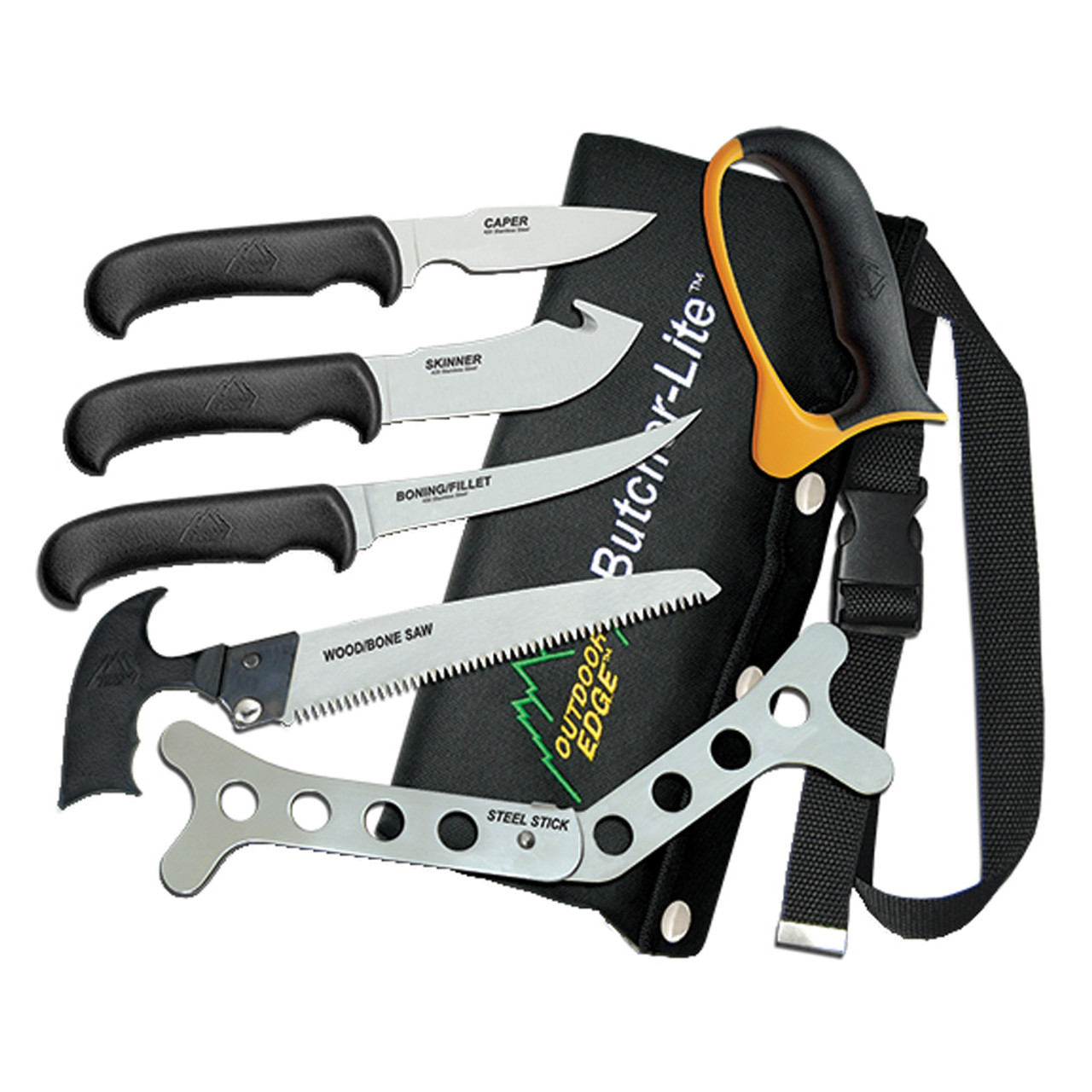 8-ТИ ПРЕДМЕТНЫЙ НАБОР НОЖЕЙ OUTDOOR EDGE BUTCHER-LITE