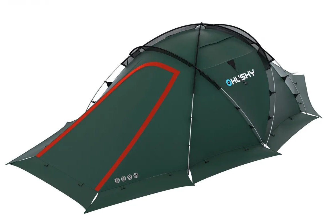 HUSKY FIGHTER 3-4 TENT GREEN