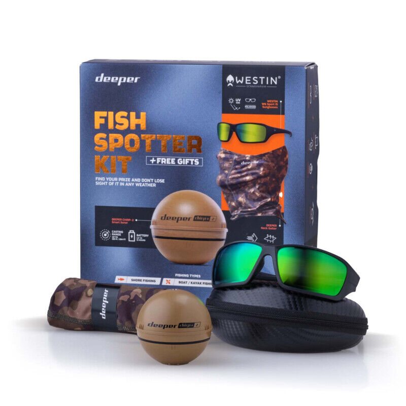 KAJALOOD DEEPER SONAR CHIRP+ 2.0 FISH SPORTER KIT