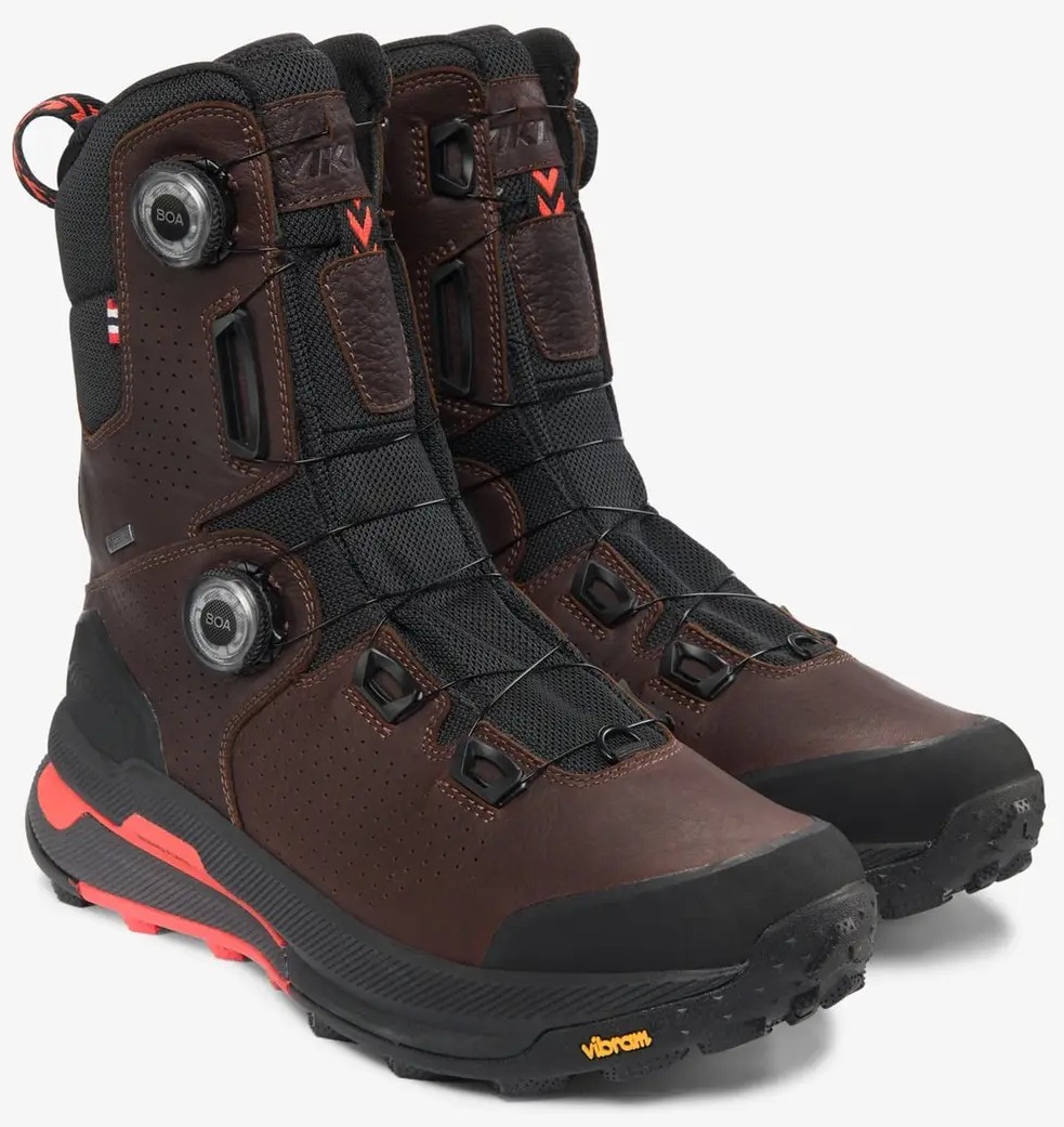 VIKING VILLREIN PRO HIGH GTX BOA BOOTS DARK BROWN/BLACK