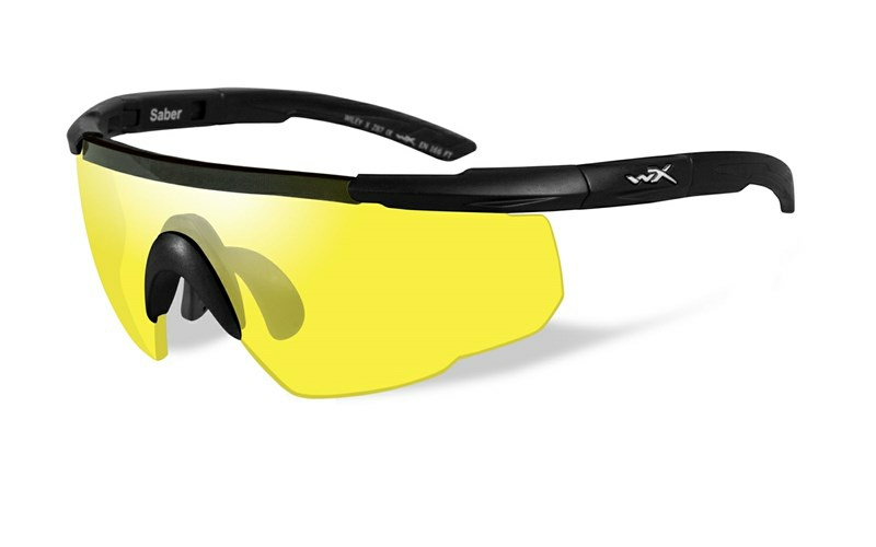 ТАКТИЧЕСКИЕ ОЧКИ WILEYX SABER ADV YELLOW MATTE BLACK FRAME
