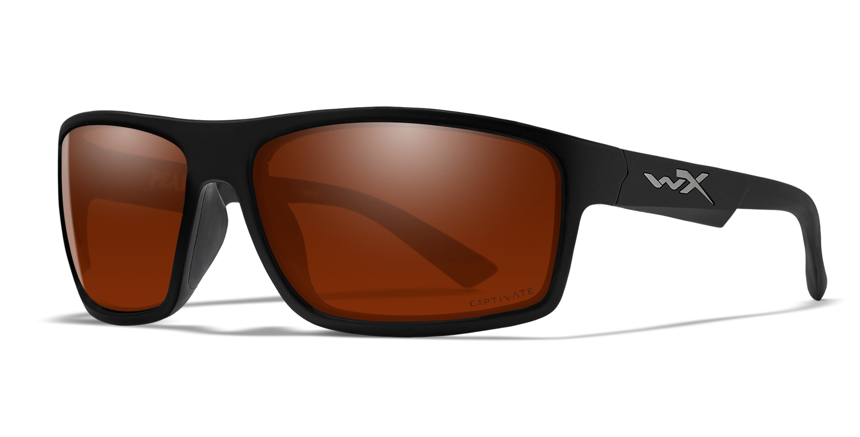 PÄIKESEPRILLID WILEY X PEAK CAPTIVATE COPPER MATTE BLACK FRAME