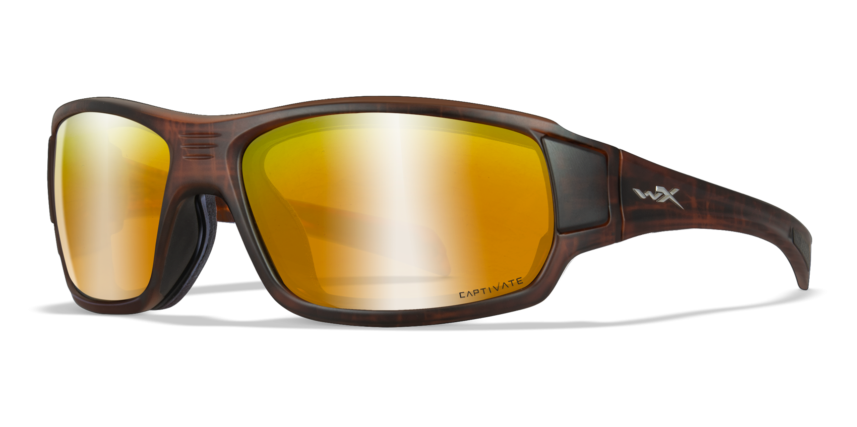 PÄIKESEPRILLID WILEY X BREACH CAPTIVATE BRONZE MIRROR MATTE HICKORY BROWN FRAME